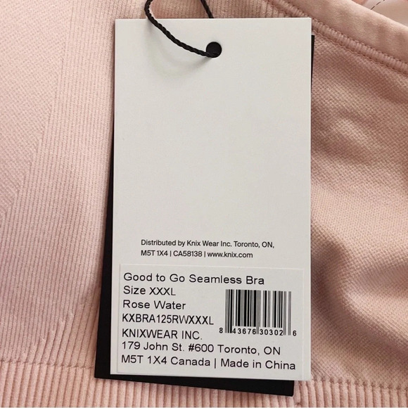 KNIX Good to Go Seamless Bra in Rose Water - Picture 9 of 11